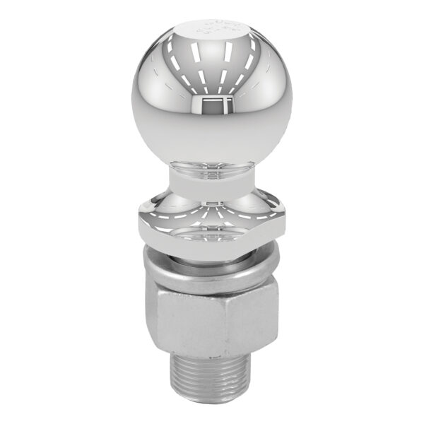 CURT 2-5/16" Trailer Ball (1-1/4" x 2-5/8" Shank, 15,000 lbs., Chrome, Packaged) - 40078