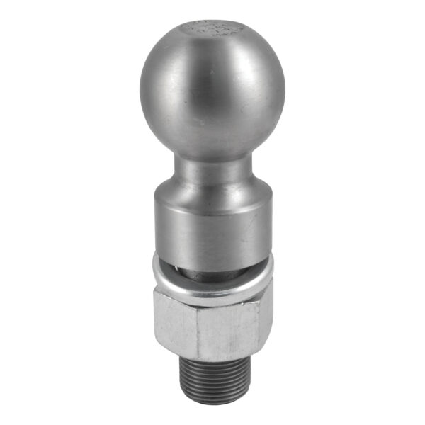 CURT 2-5/16" Trailer Ball (1-1/4" x 2-5/8" Shank, 25,000 lbs., Raw Steel) - 40086