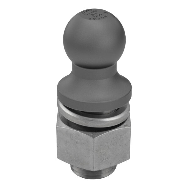 CURT 2-5/16" Trailer Ball (2" x 3-1/2" Shank, 30,000 lbs., Raw Steel) - 40088