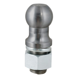 CURT 3" Trailer Ball (2" x 3-1/4" Shank, 30,000 lbs., Raw Steel) - 40089