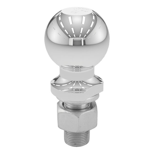 CURT 2-5/16" Trailer Ball (1" x 2-1/8" Shank, 7,500 lbs., Chrome, Packaged) - 40167