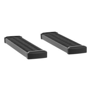 Luverne Grip Step 7" x 36" Black Aluminum Running Boards, Select Ford E-Series