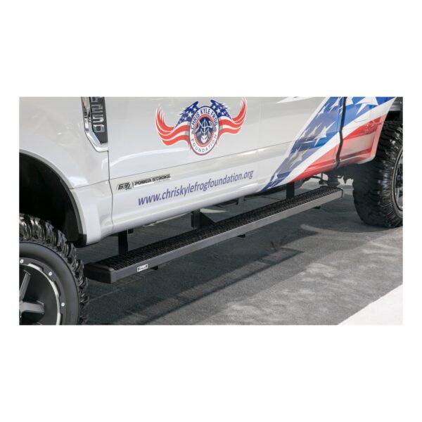 Luverne Grip Step 7" x 88" Black Aluminum Running Boards, Select Chevrolet, GMC - Image 2