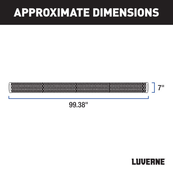 Luverne Grip Step 7" x 98" Aluminum W2W Running Boards, Select Ford F-250, F-350, F-450 - Image 3