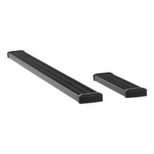 Luverne Grip Step 7" x 36" & 100" Black Aluminum Running Boards, Select Ford E-Series