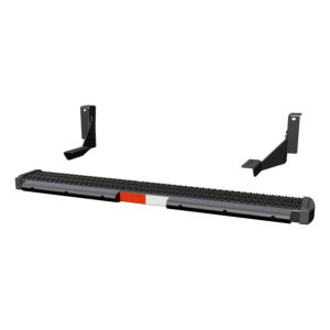 Luverne Grip Step 7" x 54" Black Aluminum Rear Step Fleet Kit, Select Ram ProMaster