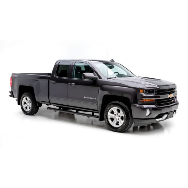 Luverne SlimGrip 5" x 78" Black Aluminum Running Boards, Select Chevrolet, GMC - Image 2