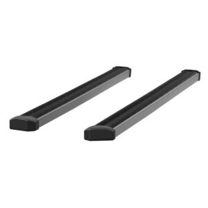 Luverne SlimGrip 5" x 78" Black Aluminum Running Boards (No Brackets)