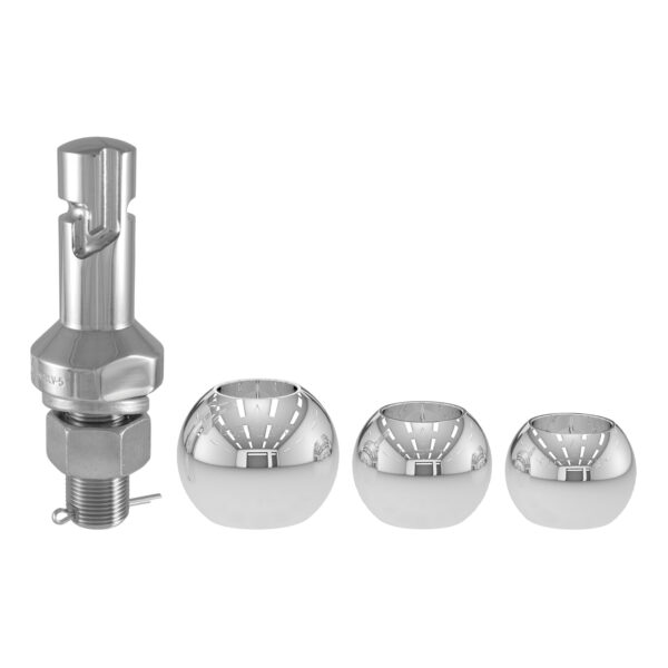 CURT Switch Ball Trailer Ball Set (1-7/8", 2" & 2-5/16" Balls, 1" x 2-1/4" Shank) - 42225