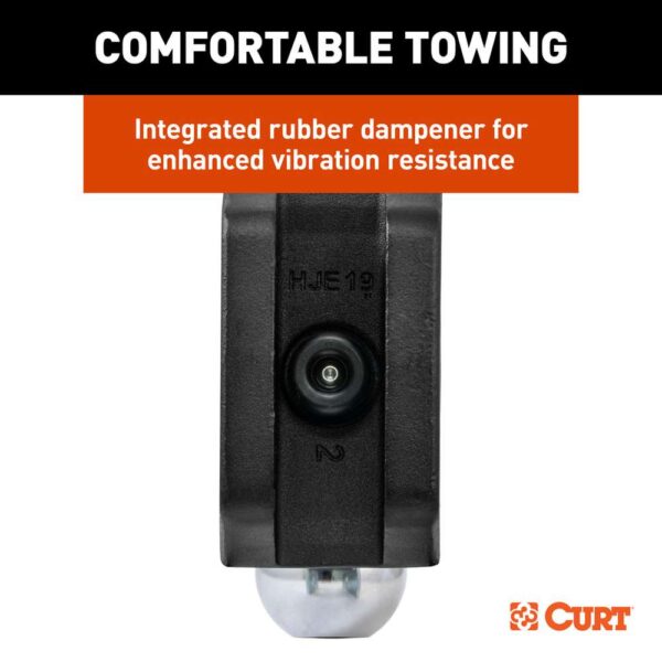 ADJUSTABLE TRAILER HITCH BALL MOUNT WITH DUAL BALL, 2" SHANK, 15K - Image 5