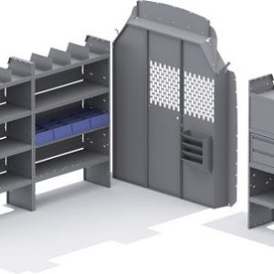 HVAC Shelving Package for Ford Transit - 130-in WB - High Roof