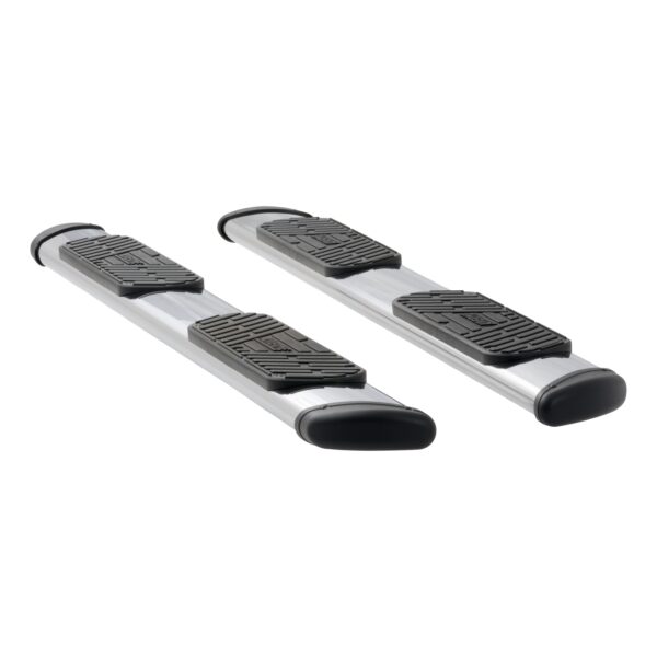 Luverne Regal 7 Polished Stainless 88" Oval Side Steps, Select Silverado, Sierra Crew