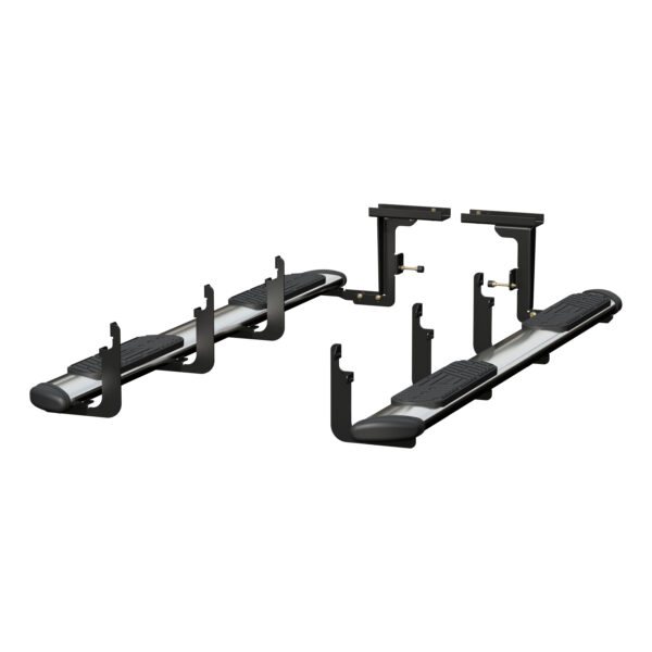 Luverne Regal 7 Polished Stainless 93" Oval W2W Steps, Select Ford F-250, F-350, F-450 - Image 2