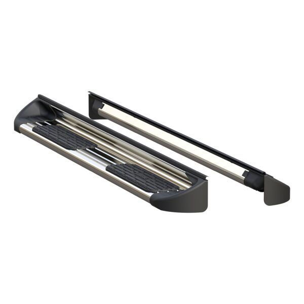 Luverne Polished Stainless Steel Side Entry Steps (No Brackets) - 481040