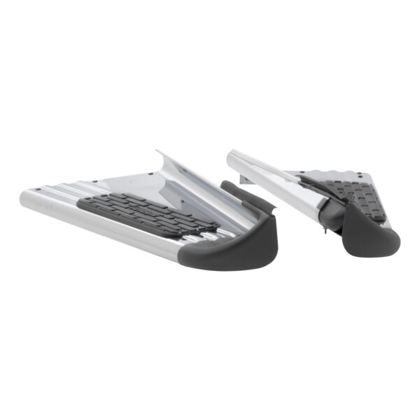 Luverne Polished Stainless Steel Side Entry Step Box Extensions, Select Ram 3500