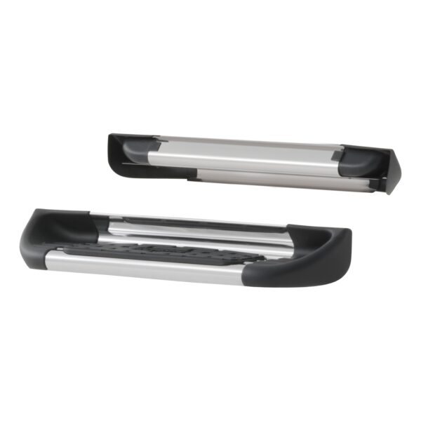 Luverne Polish Stainless Steel Side Entry Step Box Extensions, Select Silverado, Sierra - Image 2