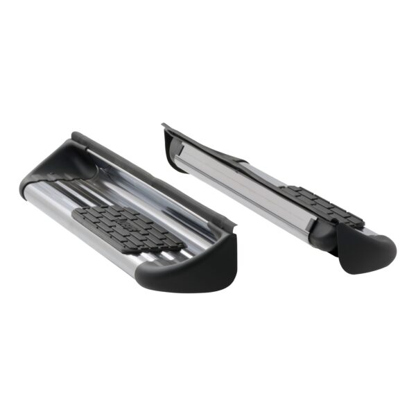 Luverne Polished Stainless Steel Side Entry Steps, Select Ford F-Series Regular Cab