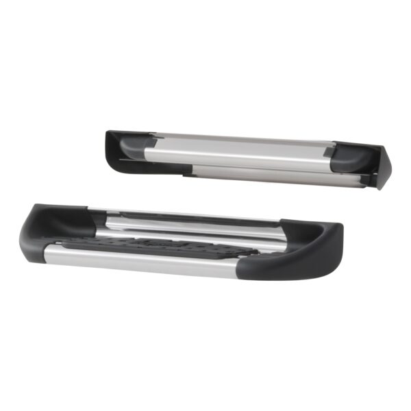 Luverne Polish Stainless Steel Side Entry Step Box Extensions, Select Ford F-250, F-350 - Image 2