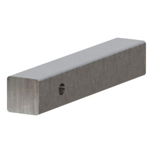 CURT 2" x 12" Raw Steel Hitch Bar - 49530