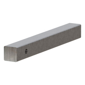 CURT 2" x 18" Raw Steel Hitch Bar - 49533