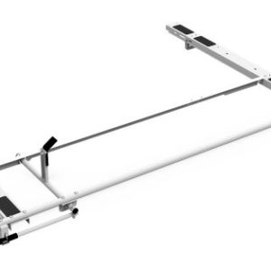 Clamp & Lock Ladder Rack – Aluminum – Single – 8' Most Commercial Caps