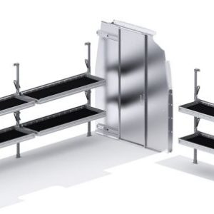 Folding Shelves Package for Mercedes Sprinter - 170-in WB Ext - High Roof