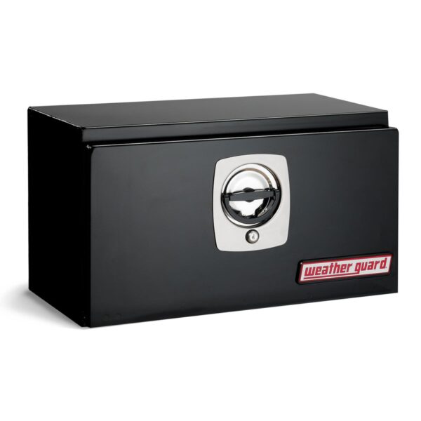 Weather Guard Steel Under Bed Box - 24-in x 14-in x 11-in - Gloss Black - 525-5-02