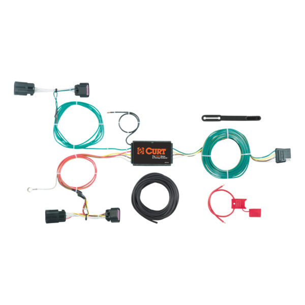 CURT Custom Wiring Harness, 4-Way Flat Output, Select Ram ProMaster City - 56270