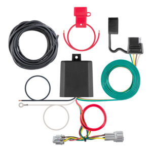 CURT Custom Wiring, 4-Way Flat, Select Nissan Frontier, Quest, Mercury Villager - 56423