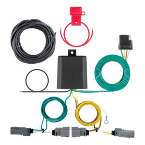 CURT Custom Wiring Harness, 4-Way Flat Output, Ford F-150 (2021-2023) - 56465