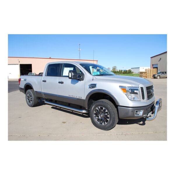 Luverne MegaStep 6-1/2" x 88" Aluminum Running Boards, Select Nissan Titan, XD - Image 2
