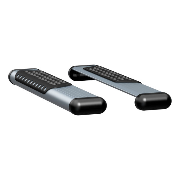 Luverne O-Mega II 6" x 36" Silver Aluminum Side Steps, Select Ford E-Series Vans