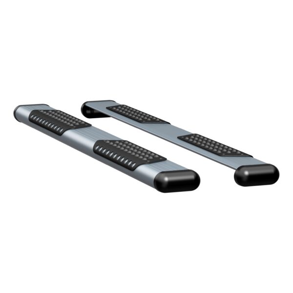 Luverne O-Mega II 6" x 60" Silver Aluminum Side Steps, Select Ram 1500, 2500, 3500