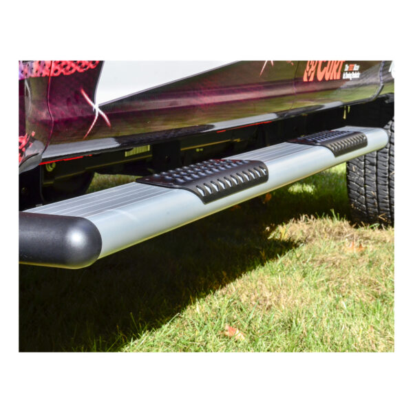 Luverne O-Mega II 6" x 78" Silver Aluminum Side Steps, Select Ram 1500 Quad Cab - Image 2