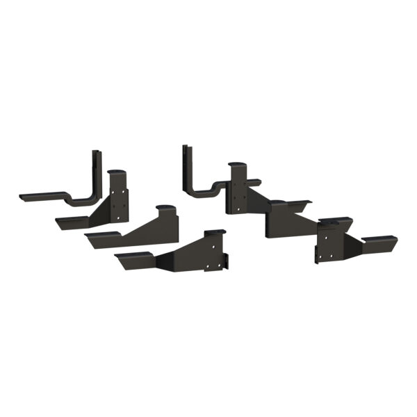 Luverne O-Mega II 6" x 125" Silver Aluminum W2W Steps, Select Silverado, Sierra HD - Image 2