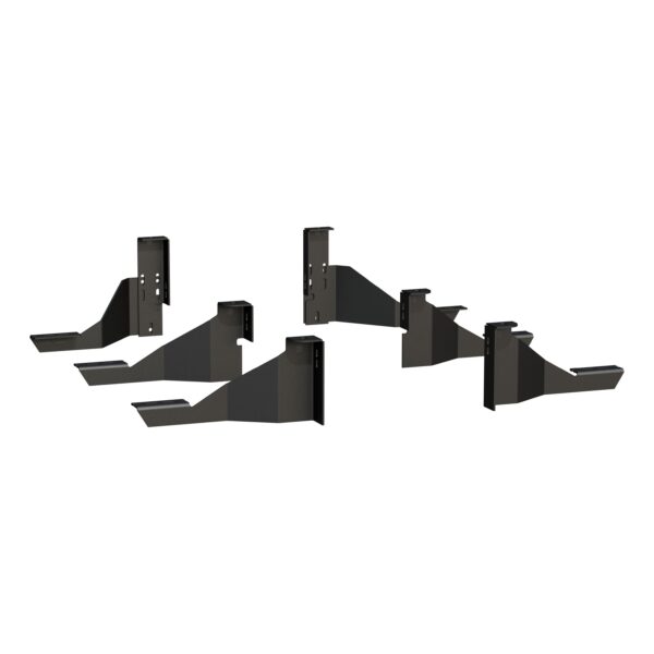 Luverne O-Mega II 6" x 88" Black Aluminum Side Steps, Select Dodge, Ram 1500, 2500, 3500 - Image 2