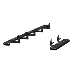 Luverne O-Mega II 6" x 36" & 100" Black Aluminum Side Steps, Select Sprinter