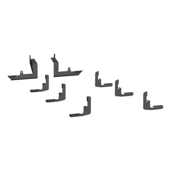 Luverne O-Mega II 6" x 114" Black Aluminum W2W Steps, Select Silverado, Sierra 1500 Crew - Image 2