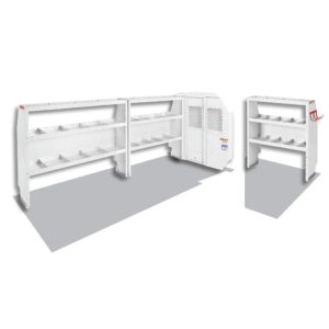 Commercial Shelving Van Package for Ford Transit - 148-in WB - Low Roof