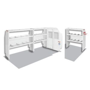 Commercial Shelving Van Package for Ford Transit - 130-in WB - Low Roof