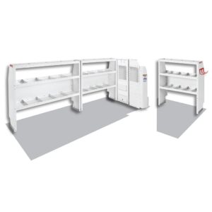 Commercial Shelving Van Package for Chevy/GMC Express/Savana - 155-in WB