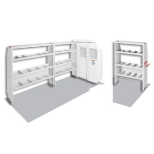 Commercial Shelving Van Package for Ford Transit - 148-in WB - Mid Roof