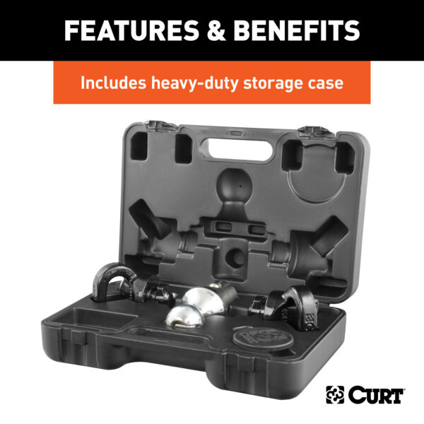 CURT OEM Puck System 2-5/16" Gooseneck Kit, Ram (30K) - 60618 - Image 10