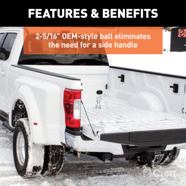 CURT OEM-Style Gooseneck Hitch, Select Ford F-250, F-350, F-450 Super Duty - 60702 - Image 3