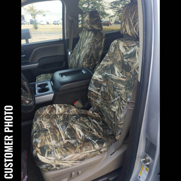Front Bucket Seat Covers for Chevrolet/GMC Silverado/Sierra (2014-2018)