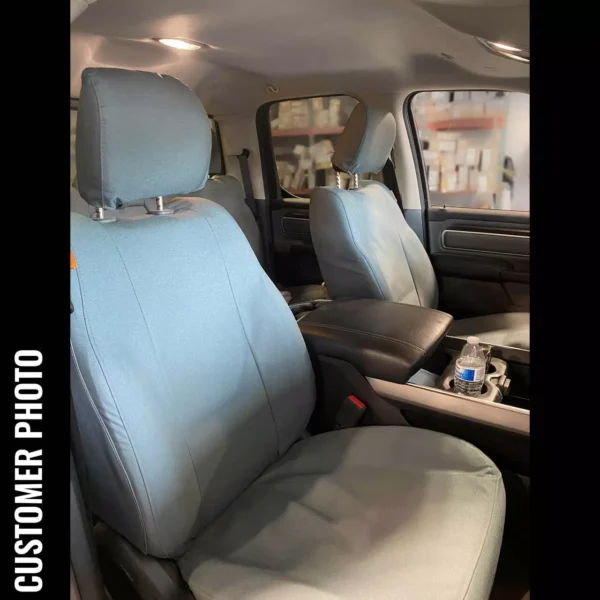 Front Bucket Seat Covers for RAM 1500 Pickup Trucks (2019-2024) - Image 2