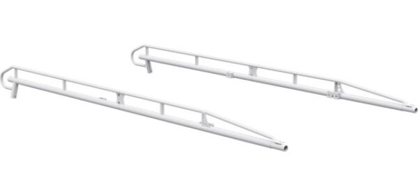 Holman Pro II Heavy-Duty Side Channels - Service Body Std Cab - 8-ft - White