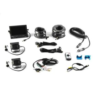 Universal Trailer Dual Backup Camera System with 7" Display