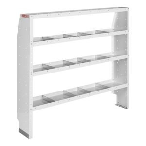 Adjustable 4 Shelf Unit - 60" H x 60" W x 13.5" D