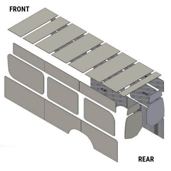Mercedes Sprinter Cargo Van Insulation Kit